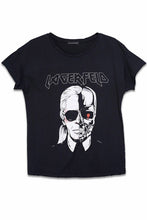Zombie Skull Ladies T-shirt Black