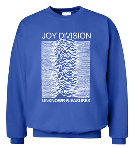 Joy Division - Unknown Pleasure Crew neck blue