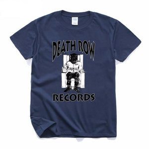 DEATH ROW RECORDS T-SHIRT Dark Blue