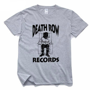 DEATH ROW RECORDS T-SHIRT Grey