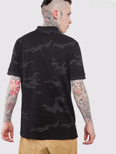 Black & Grey Camouflage T-shirts