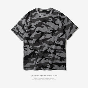 Camouflage T-shirts Gray