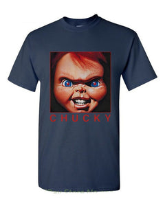 Chucky - Childs Play T-shirt Navy Blue