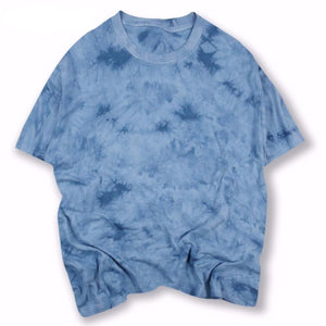 Light Blue Tie Dye T-shirt Blue