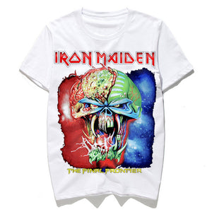 Iron Maiden - The Final Frontier T-shirt White