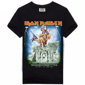 Iron Maiden - Somewhere Back In Time T-shirt Black
