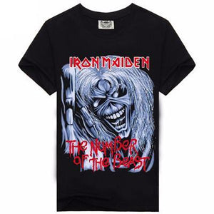 Iron Maiden - The Number Of The Beast T-shirt Black