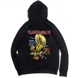 Iron Maiden - Classic Axe Hoodie SMT-WY-6