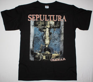 SEPULTURA - CHAOS T-shirt Black