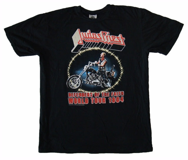 JUDAS PRIEST - World Tour 1984 T-shirt Black
