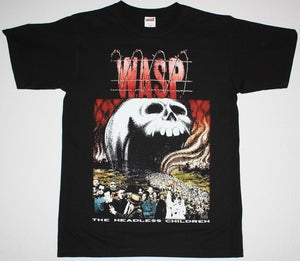 W.A.S.P. - THE HEADLESS CHILDREN'89 T-SHIRT Black