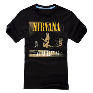NIRVANA - Live At Reading T-shirt Black