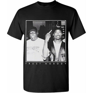 2 Pac & Biggie - Trust Nobody T-shirt XanacityToronto