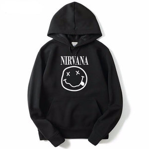Nirvana Pullover Hoodie Black