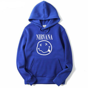Nirvana Pullover Hoodie Blue