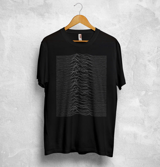 Joy Division - Unknown Pleasures T-shirt Black