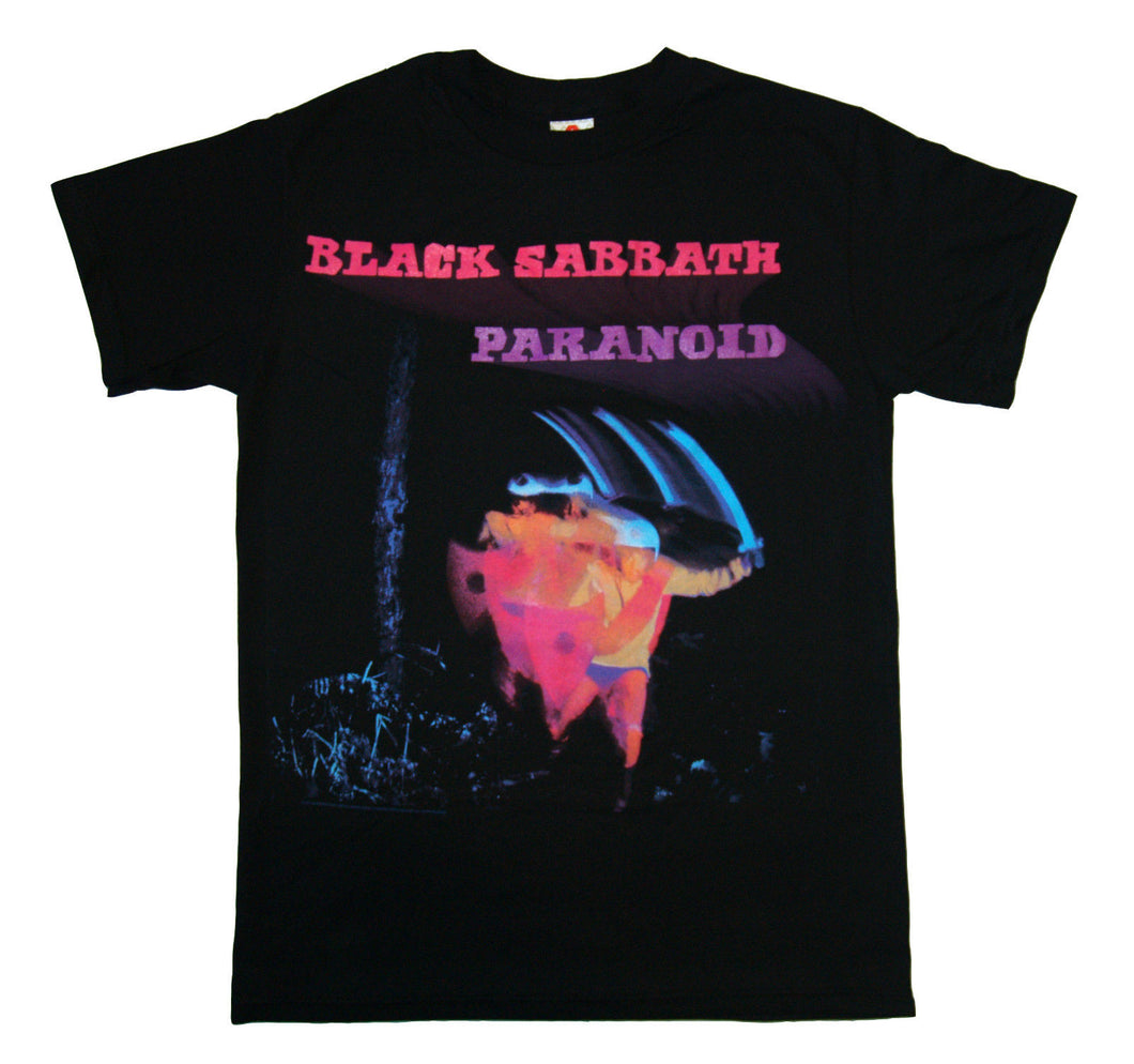 Black Sabbath - Paranoid Tour T-Shirt Black