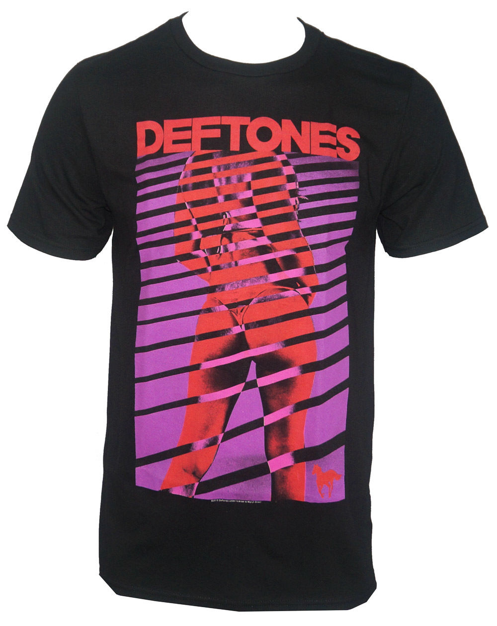 Deftones- Band Girl Blinds T-shirt Black