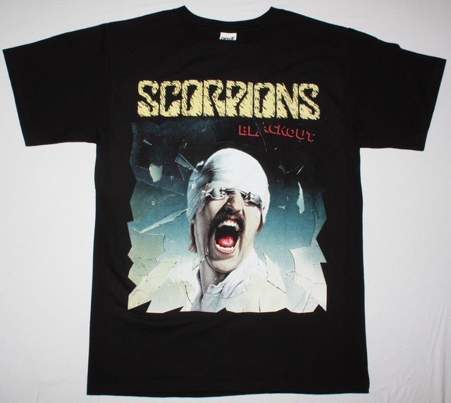 Scorpions - Blackout'82 T-shirt Black
