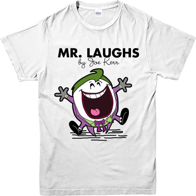 Suicide Squad - Mr. Laughs T-shirt White