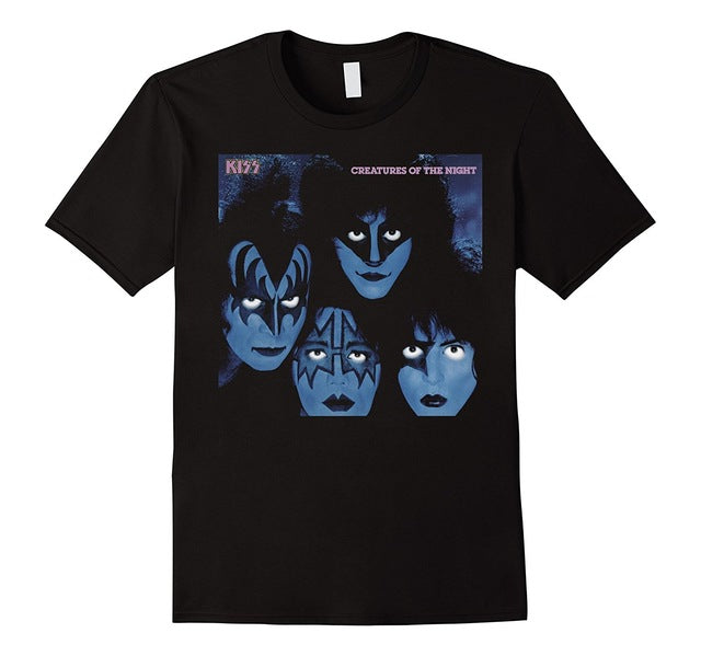KISS - 1982 Creatures of the Night T-Shirt Black