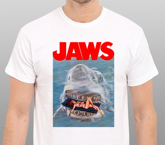 Jaws 1975 - Classic T-shirt White