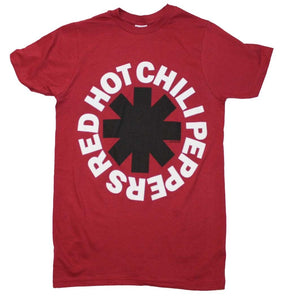 Red Hot Chili Peppers - Big Logo Red T-shirt