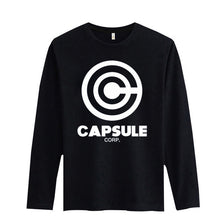 Capsule Corp. Long Sleeve T-shirt Black