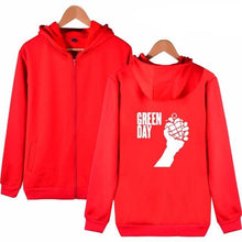 Green Day - American Idiot Hoodie red 2
