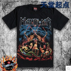 Manowar Gods Of War T-shirt Black