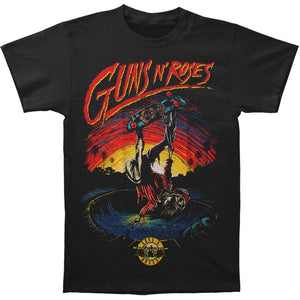 Guns N Roses Men's Skate Tee T-shirt Black Black