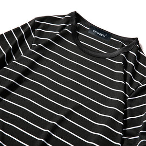 Black & White Striped Big T-shirt