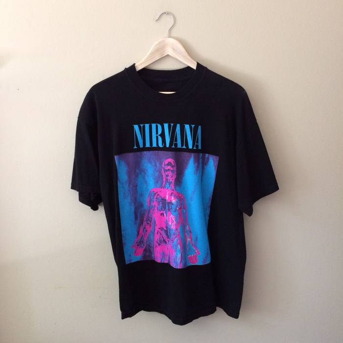 Nirvana - Silver T-shirt Black